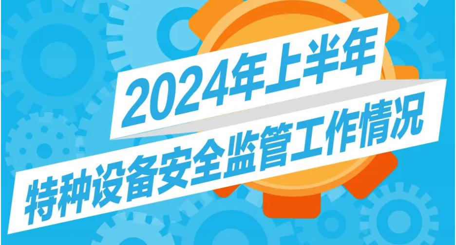 一圖讀懂 | 2024年上半年特種設備安全監(jiān)管工作情況